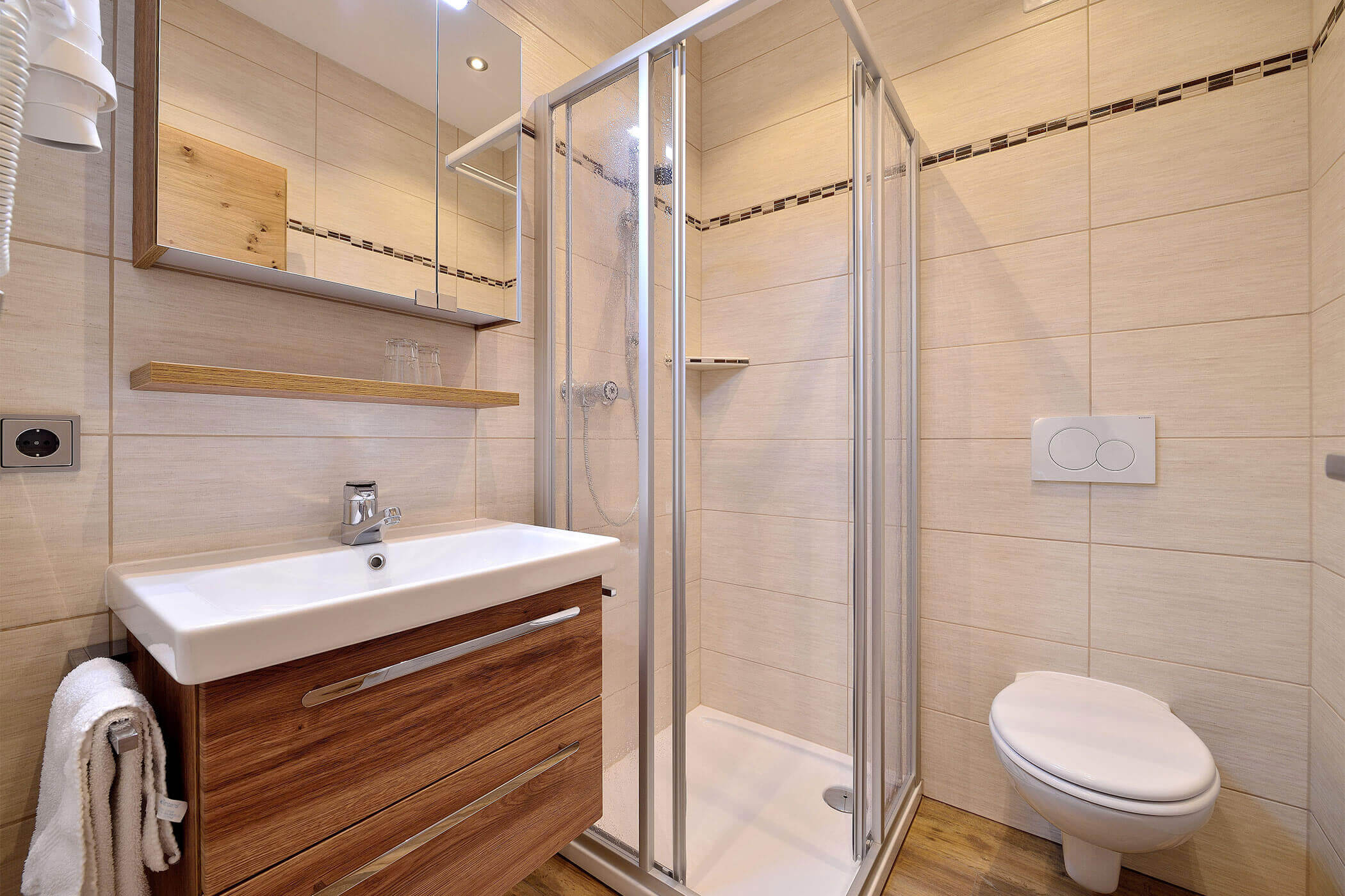 Doppelzimmer Badezimmer